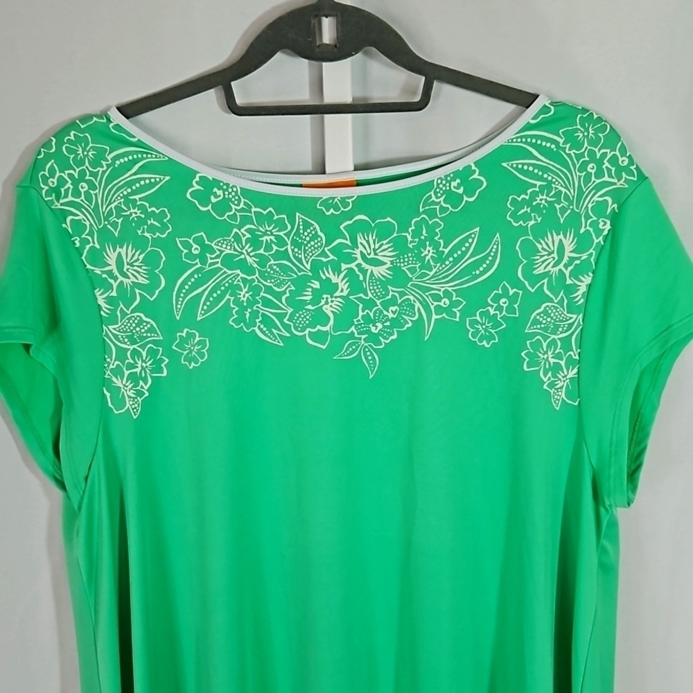 Ruby Rd Green Dress Size Large - Picture 2 of 7